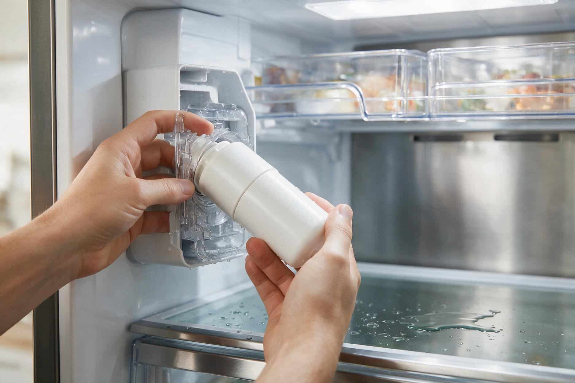 Whirlpool Refrigerator Leaking Water: Water Filter Housing & Defrost Drain